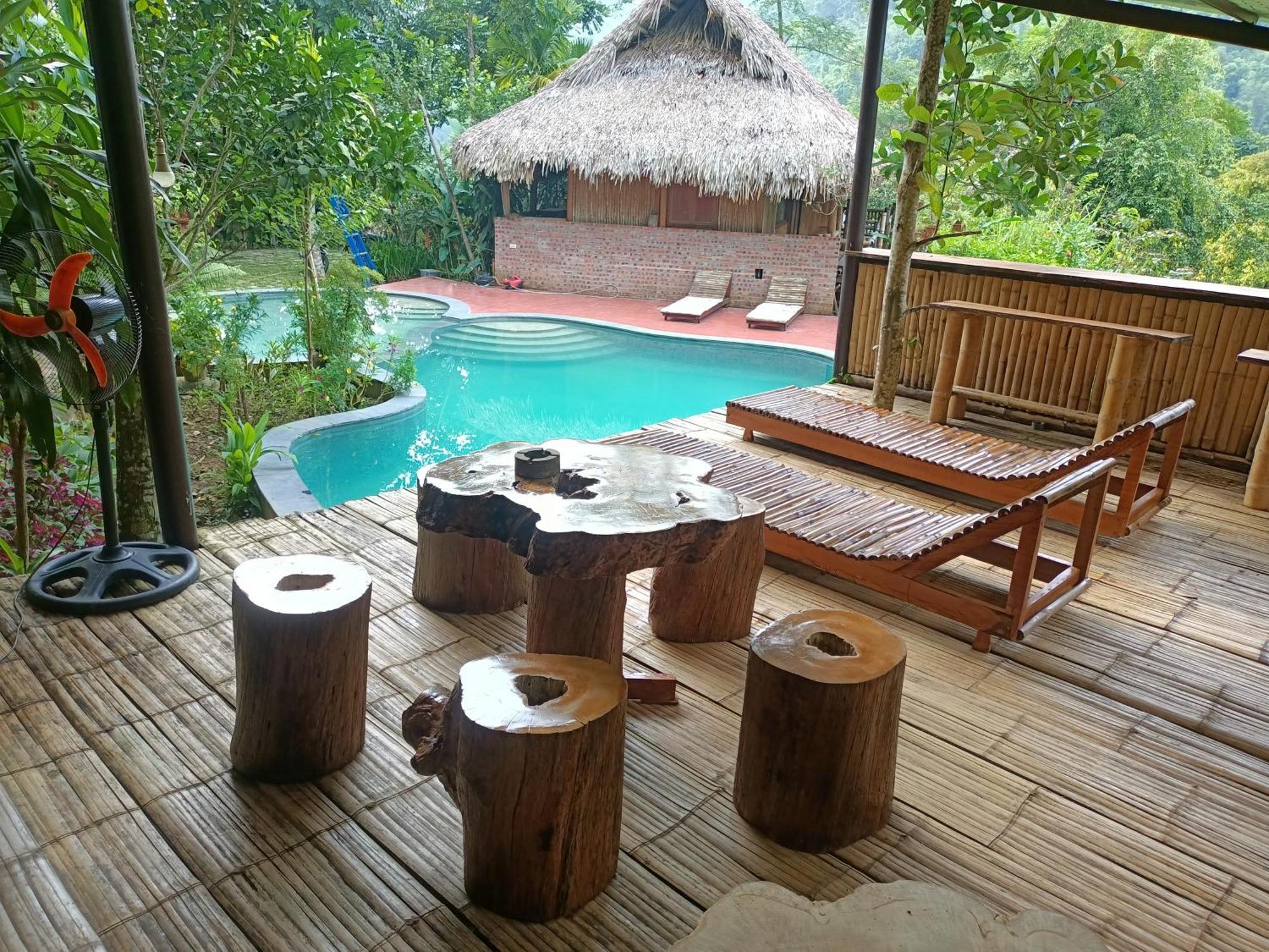 Puluong Homestay1Holiday Pu Luong Екстериор снимка